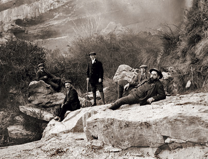 Ramon Casas en el Gran Cañón del Colorado. Fotografía, 1908.