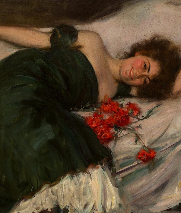 la flora-oleo sobre lienzo-c1906