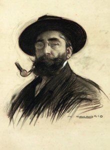 Ramon Casas Carboncillo sobre papel 1910