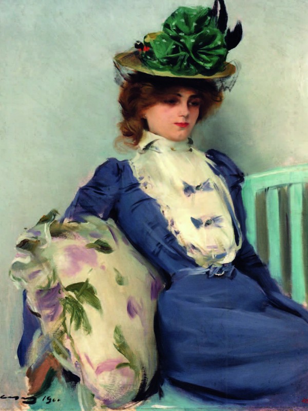 Ramon Casas la parisina oleo sobre tela 1900