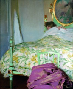 Ramon Casas grasse matinée óleo sobre tela 1900