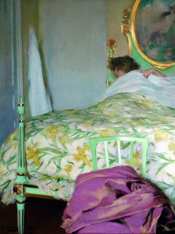 Ramon Casas grasse matinée óleo sobre tela 1900