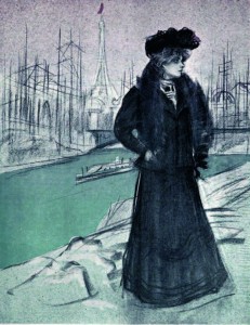 Ramon Casas carbonet i pastel sobre papel 1900 pèl i ploma parís 